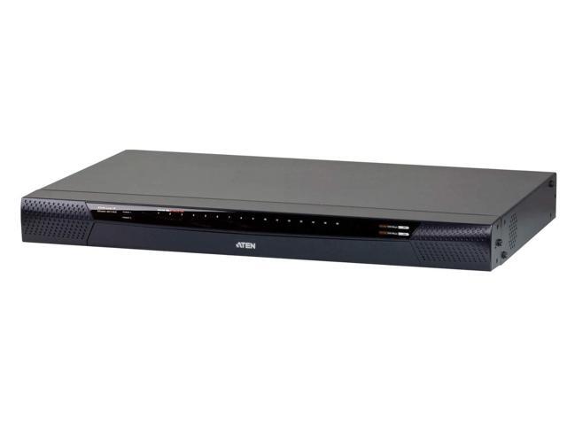 ATEN KN1116VA 1-Local/Remote Access 16-Port Cat5 KVM over IP Switch w/3-Yr Warranty