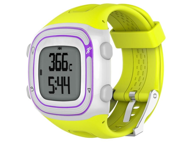 For Garmin Forerunner 10 / 15 Female Style Silicone Sport Watch Band (Cyan)