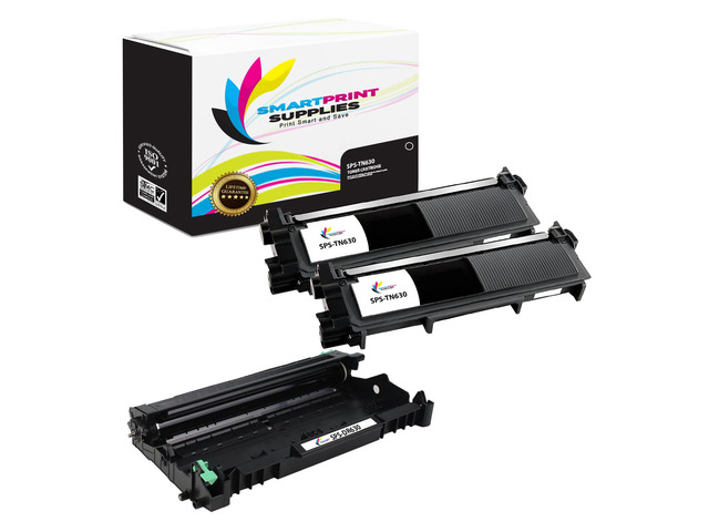 Smart Print Supplies Compatible TN630 DR630 Toner Cartridge and Drum Unit Replacement for Brother HL-L2300 2320 2340 2380, DCP-L2520 2540,...