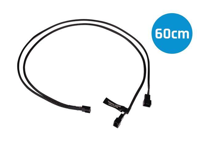 Alphacool Y-Splitter 3-Pin to 2x 3-Pin Cable - 60cm (18690)