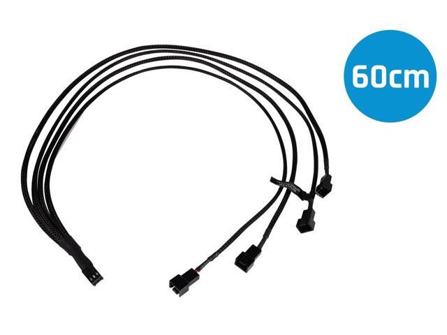 Alphacool Y-Splitter 3-Pin to 4x 3-Pin Cable - 60cm (18696)