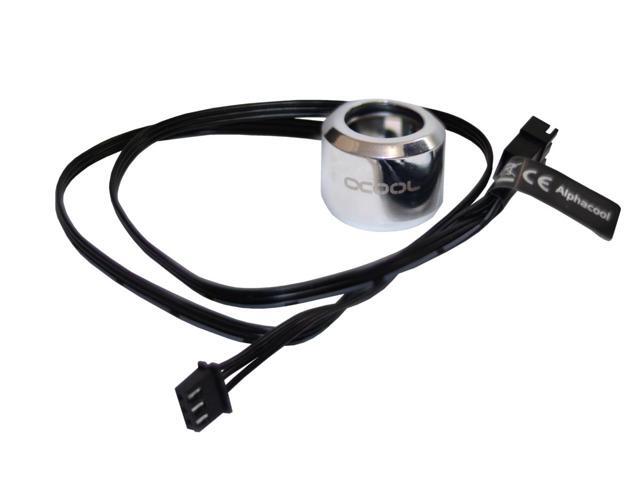 Alphacool Aurora HardTube LED Ring, Digital RGB, 16mm, Chrome