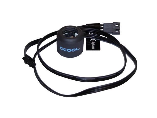 Alphacool Aurora HardTube LED Ring, Digital RGB, 13mm, Deep Black