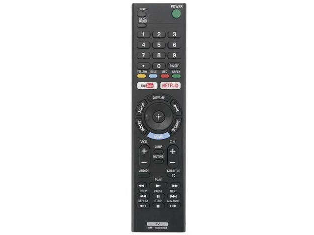 RMT-TX300U Replace Remote Applicable for Sony TV KD-55X720E KD-49X720E KD-43X720E KD-49X700E KD-43X700E KD-55X700E KD-60X690E KD-70X690E KD-65X730F.