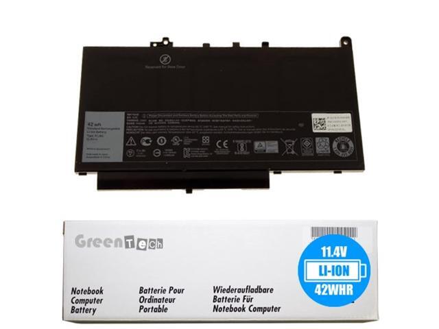 GreenTech New 7CJRC Replacement Battery for Dell Latitude E7270, Latitude E7470 - GreenTech 11.4V 42Whr 3-Cell Primary Battery 21X15 021X15 451-BBSW