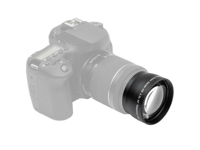2.2x Professional Anti-Reflection Telephoto Lens 58mm with Protective Pouch