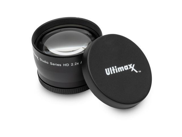 2.2x Professional Anti-Reflection Telephoto Lens 58mm with Protective Pouch