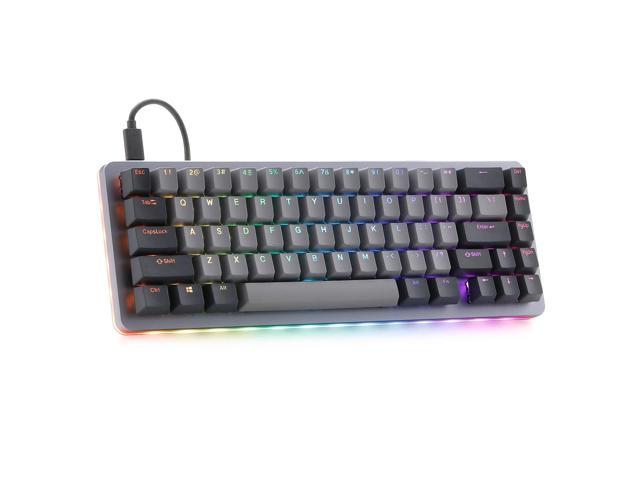 DROP ALT Mechanical Keyboard 65% 67 Key Gaming Keyboard, Hot-Swap Switches, Programmable Macros, RGB LED Backlighting, USB-C, Doubleshot PBT.