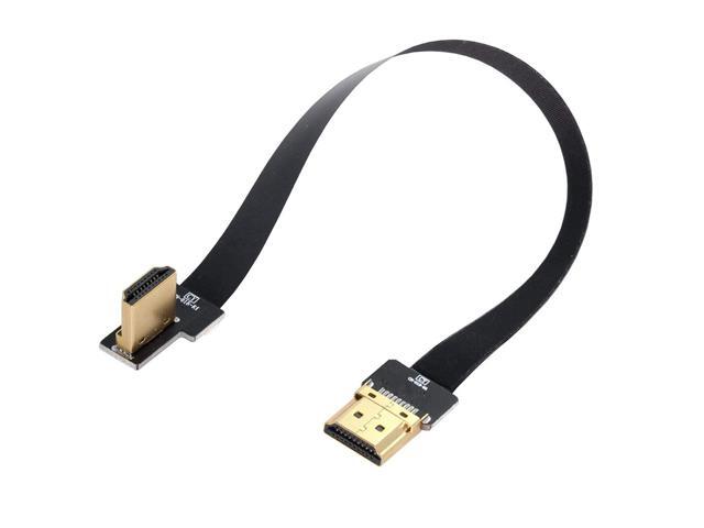 Xiwai Cyfpv Fpv Male To Right Angled 90D Male Hdtv Fpc Flat Cable For Fpv Hdtv Multicopter Aerial Photography (0.2M)
