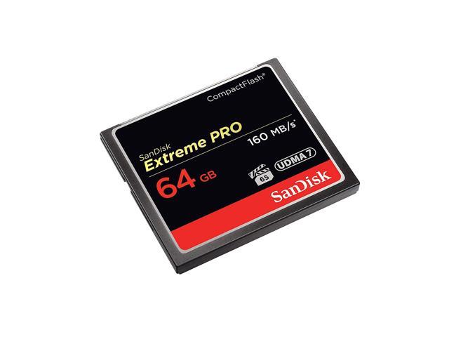 Sandisk Extreme Pro 64Gb Compact Flash Memory Card Udma 7 Speed Up To 160Mb S - Sdcfxps-064G-X46 & 128Gb Extreme Pro Sdxc Uhs-I Card - C10, U3,...