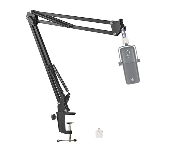 For Elgato Mic Boom Arm, Elgato Wave 3 Microphone Desk Stand, Adjustable Table Elgato Low Profile Mic Arm Compatible With Elgato Series Microphone.