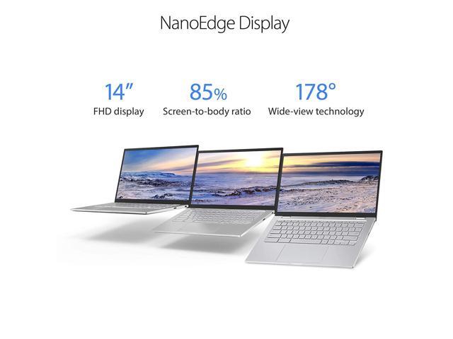 ASUS Chromebook C425 Clamshell Laptop, 14' FHD 4-Way NanoEdge Touch Screen, Intel Core m3-8100Y Processor, 4GB RAM, 128GB eMMC Storage, Backlit KB,...