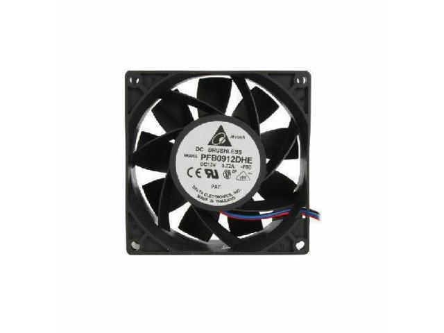 Delta PFB0912DHE-F00 92x38mm Extreme Hi Fan,3 Bare Wires