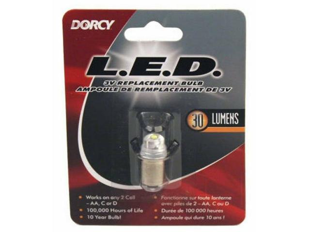 Photos - Light Bulb Dorcy 30-Lumen 3-Volt LED Replacement Bulb with 10-year Lifespan, (41-1643