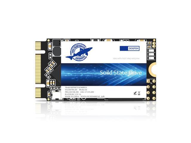 Dogfish M.2 2242 240GB Ngff SATA III Internal Solid State Drive 3D NAND TLC SATA III 6 Gb/s 42MM Laptop Hard Drive for PC Desktop Laptop MAC M2.