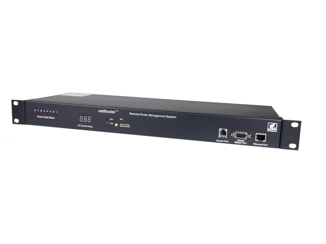 NP-0801DU Remote Power Switched PDU, TUV Listed, 8 Switchable Outlets. Designed and Supported In USA. Control Via Web, Telnet, RS-232.