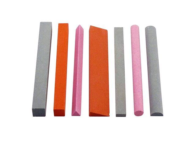 Photos - Other Power Tools Universal Tool Sharpening Stone Set Variety Shapes Grits 180 6 Inch - 7pc 