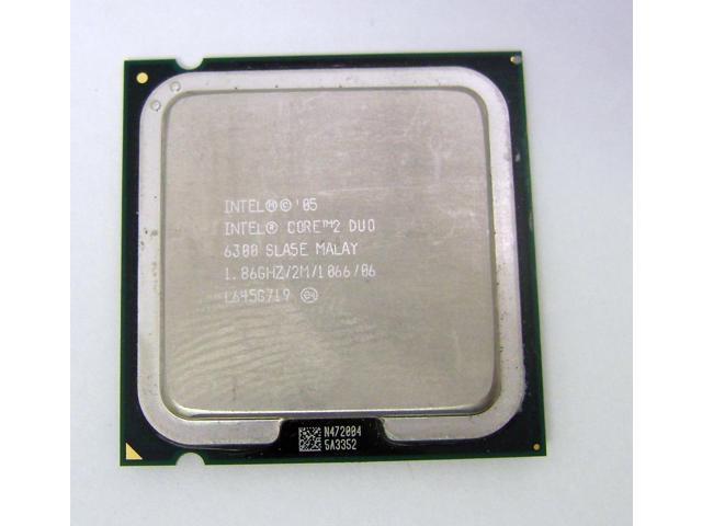 SLA5E Intel Core 2 Duo E6300 1.86GHz 2MB 1066MHz FSB LGA775