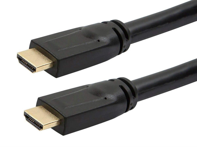 AYA 25Ft (25 Feet) 24AWG Plenum High-Speed HDMI Cable with Ethernet, Ultra HD 4K x 2K 30Hz, 3D, Audio Return
