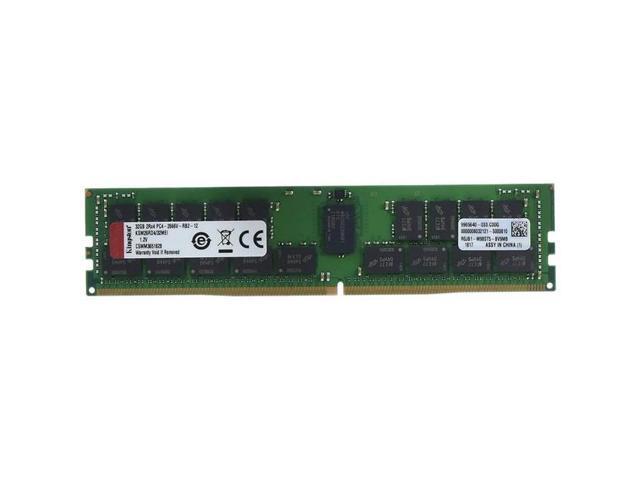 Kingston - KSM26RD4/32MEI - Kingston 32GB Module - DDR4 2666MHz Server Premier - 32 GB - DDR4-2666/PC4-2666 DDR4 SDRAM -