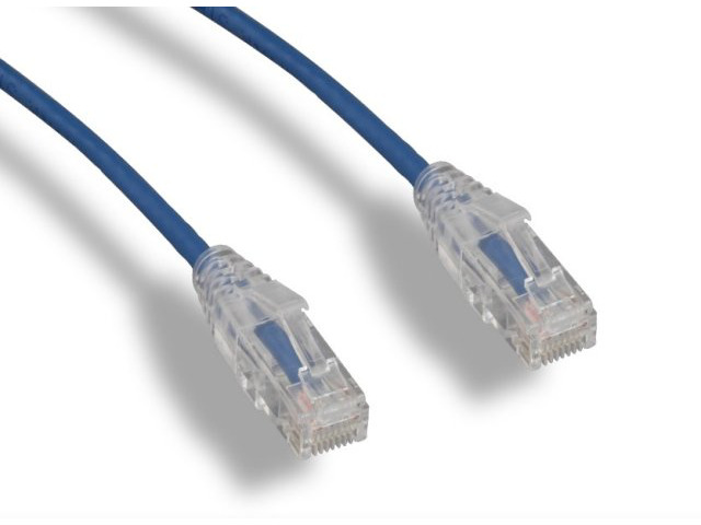 Slim CAT6 Ethernet Cables with low profile boots ideal for servers, switches, and data centers. 60% thinner than standard 24 AWG Cat6 cables. High...