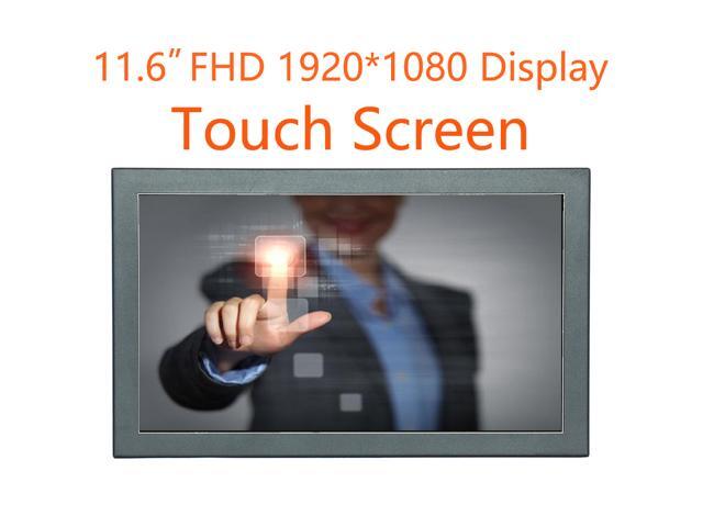 11.6 inch 1920*1080 FHD Touch Display Wide View 12 inch Industry Capacitive Touch Monitor with USB/VGA/HDMI/Speakers