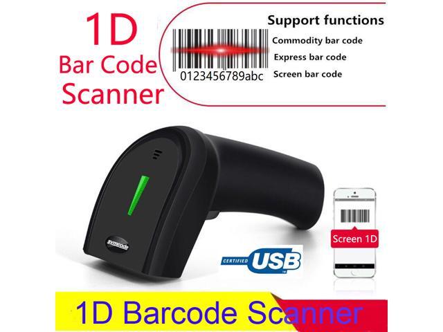 Symcode USB 1D Barcode Reader Screen Computer Mobile Payment USB Wired 1D Bar Code Scanner