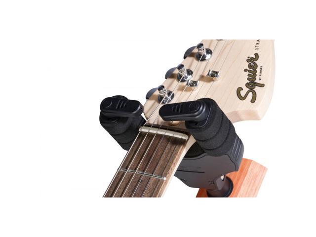 GS8730BK,Wood Locking Guitar Hanger (Black)