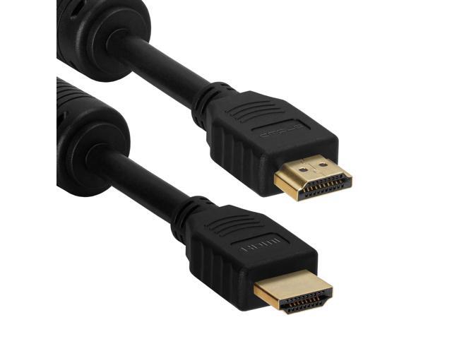 Cmple - HDMI Cable 1.5FT with Ferrite Cores 28 AWG High Speed HDMI Cord with Ethernet, Supports (4K 60HZ, 1080p Full HD, UHD, Ultra HD, 3D, ARC,...