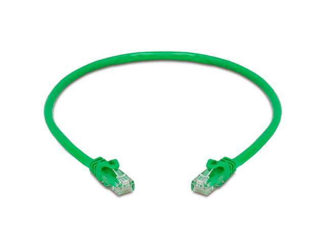 Cmple - [10 PACK] 1.5 Feet Cat6 Ethernet Cable, 10Gbps - 550Mhz Patch Cable, Internet Network Cord, UTP Computer LAN Cable with RJ45 Connectors,...