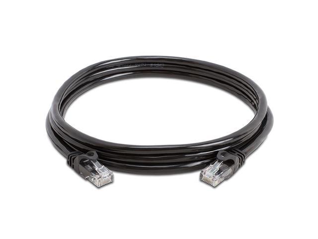 Cmple - [5 PACK] 7 Feet Cat6 Ethernet Cable, 10 Gigabit Network Cord, Ethernet Patch Cable, Computer LAN Internet Cable with Snagless RJ45...