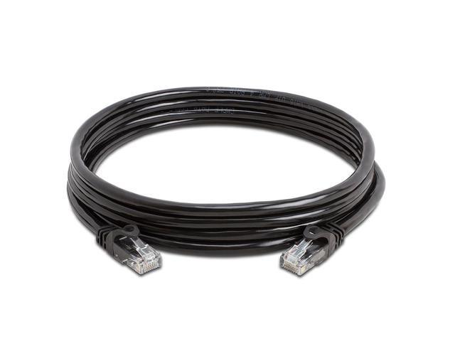 Cmple - [10 PACK] 10 Feet Cat6 Ethernet Cable, 10Gbps - 550Mhz Patch Cable, Internet Network Cord, UTP Computer LAN Cable with RJ45 Connectors,...