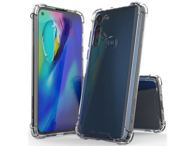 AquaFlex Transparent Anti-Shock Clear Case Slim Cover for Motorola Moto G8 Power