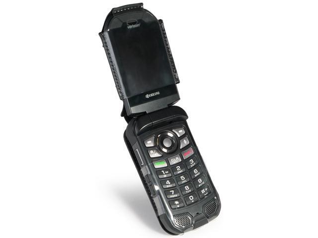 Black Leather Case Belt Clip for Kyocera DuraXV Extreme DuraXE Epic DuraXA EQUIP