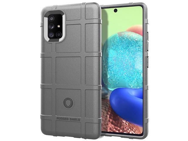 Gray Tactical Rugged Shield Case Flexible Matte Cover for Samsung Galaxy A71 5G