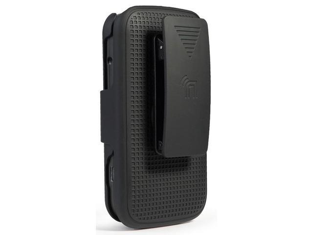 Bright Orange Case + Belt Clip for Alcatel Go Flip V, MyFlip, QuickFlip, Flip-2