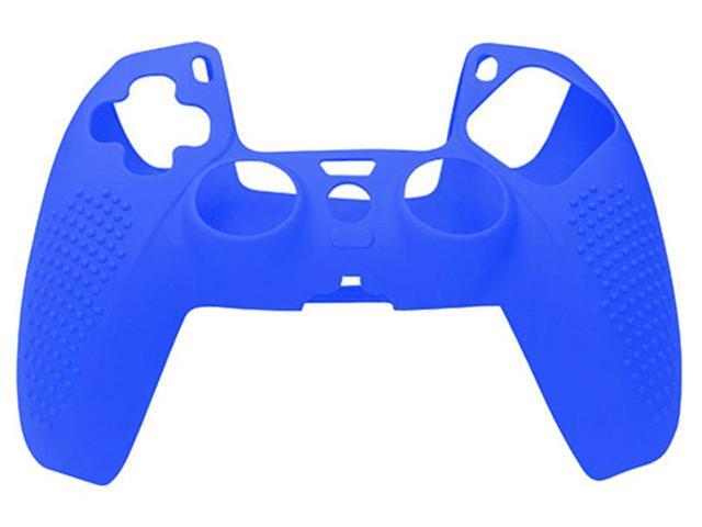 Blue Silicone Rubber Grip Skin Case Cover for Sony PlayStation 5 PS5 Controller