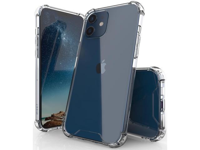AquaFlex Transparent Anti-Shock Clear Case Slim Cover for Apple iPhone 12 Mini