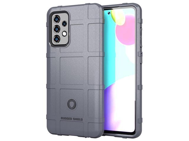 Gray Tactical Rugged Shield Case Flexible Matte Cover for Samsung Galaxy A52 5G