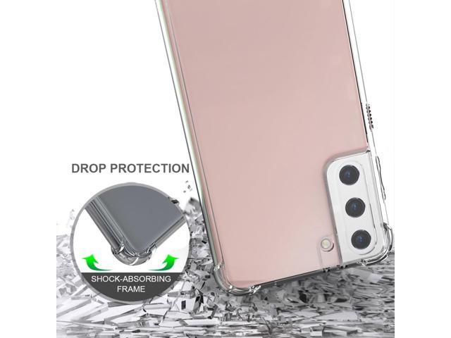 AquaFlex Transparent Anti-Shock Clear Case Cover for Samsung Galaxy S21 Plus 5G