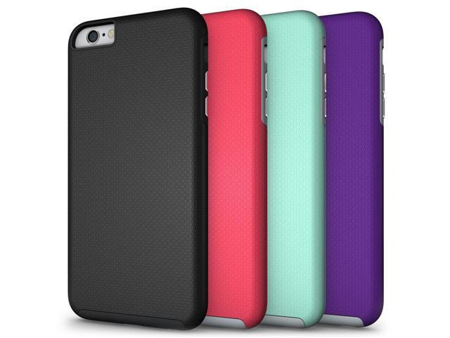 MINT TEXTURED GRIP SOFT SKIN HARD CASE COVER FOR APPLE iPHONE 6 PLUS / 6s PLUS