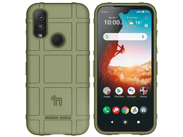 Olive OD Green Special Ops Rugged Shield Case Cover for Kyocera DuraSport 5G UW