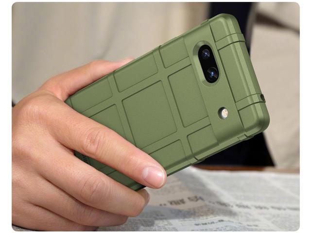 Olive OD Green Special Ops Rugged Shield Case for Google Pixel 7A Phone (2023)