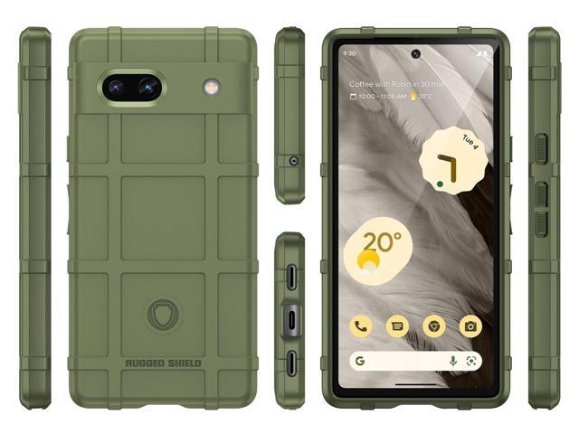 Olive OD Green Special Ops Rugged Shield Case for Google Pixel 7A Phone (2023)