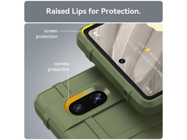 Olive OD Green Special Ops Rugged Shield Case for Google Pixel 7A Phone (2023)