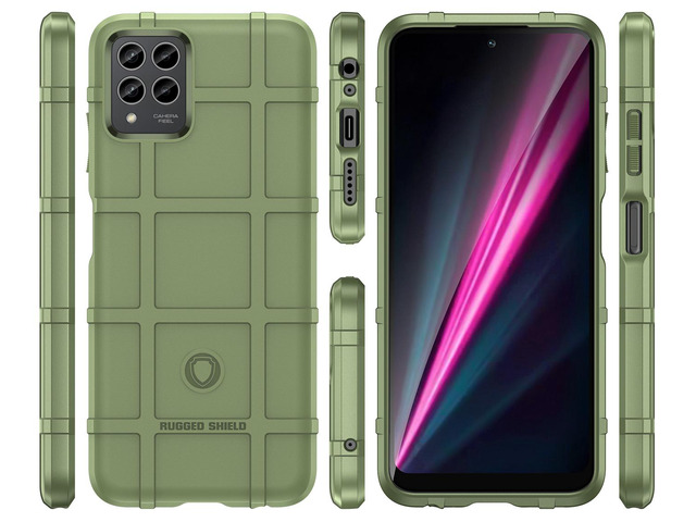 Olive Green Special Ops Rugged Case for T-Mobile REVVL 6 Pro 5G / REVVL 6X Pro