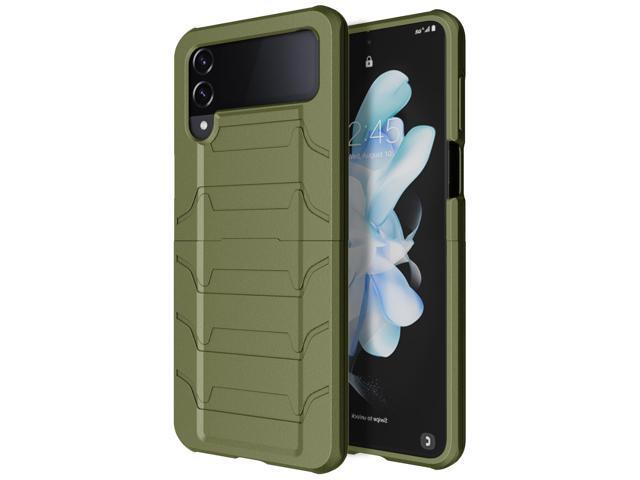 Case for Samsung Galaxy Z Flip 4, Special Ops Tactical Cover - Olive OD Green