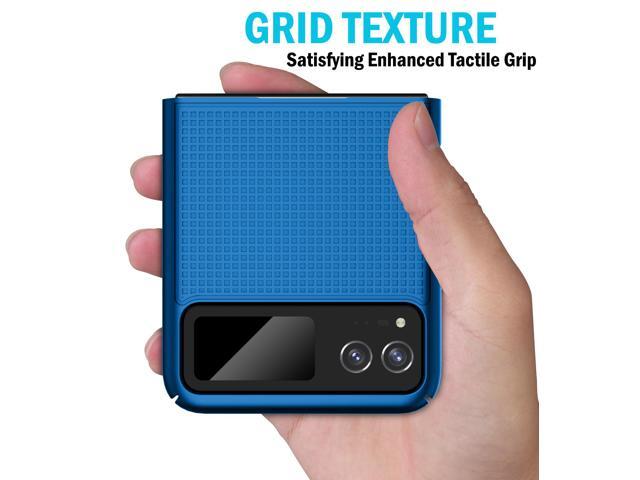 Cobalt Blue Textured Hard Case Phone Cover for Motorola RAZR 2023 (aka RAZR 40)