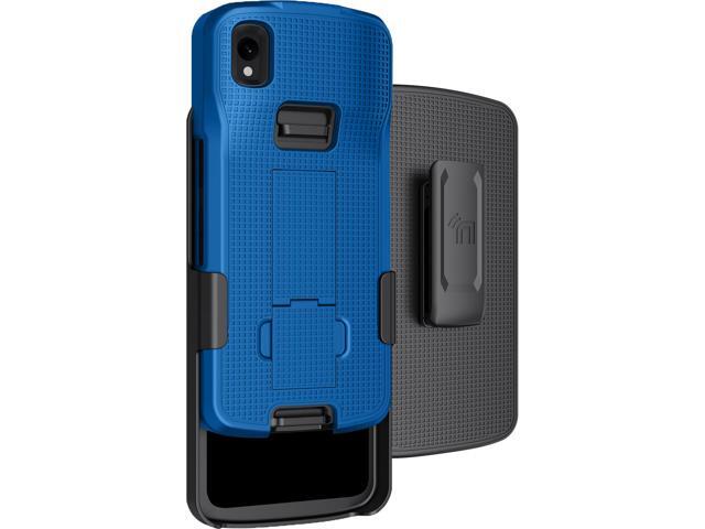 Cobalt Blue Case Cover Stand Belt Clip Holster for Zebra TC22 TC27 Scanner