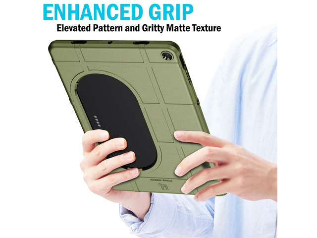 Special Ops Case and Travel Cover Stand for Google Pixel Tablet - Olive Green